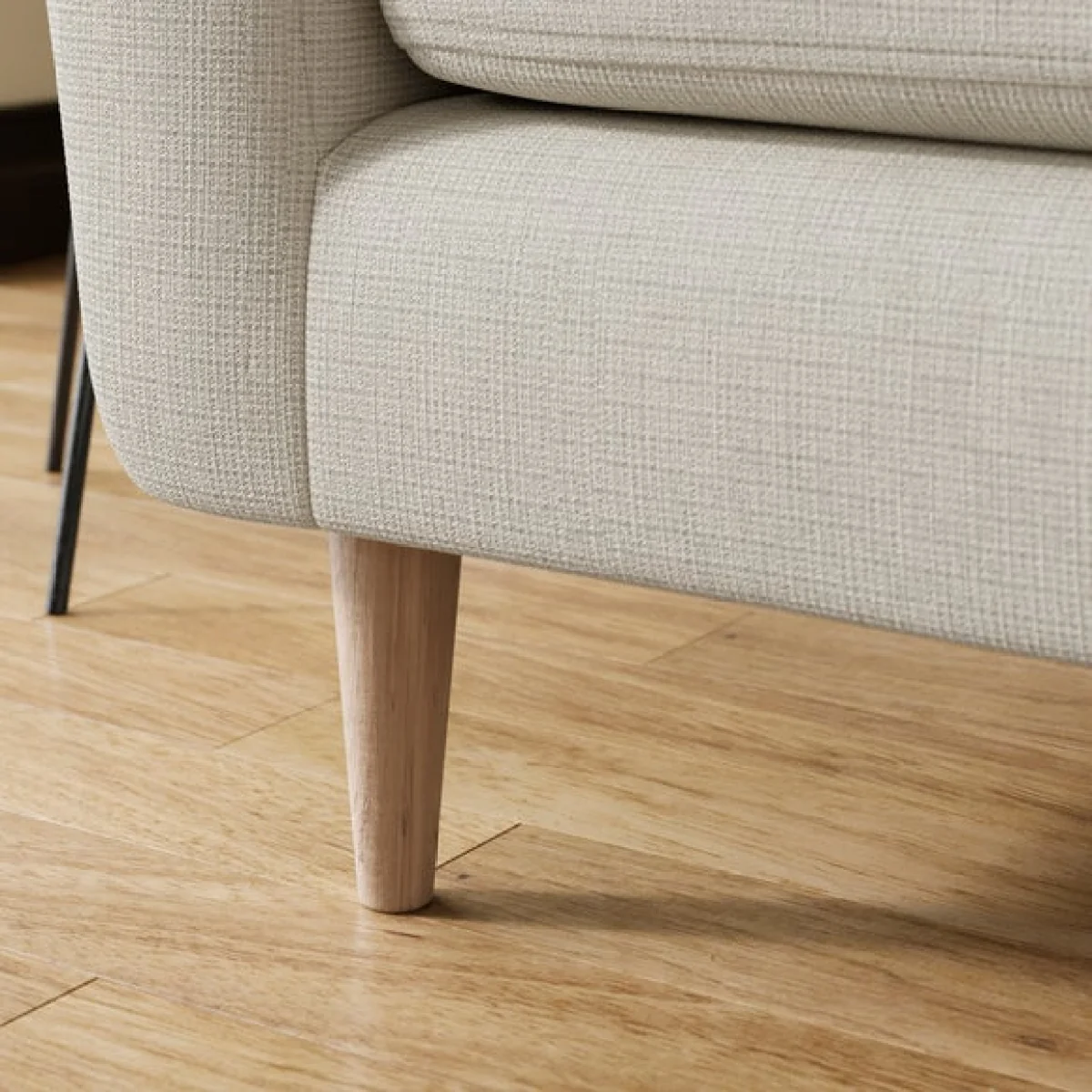Sven Soft Texture Chenille Snuggle Chair – image 5