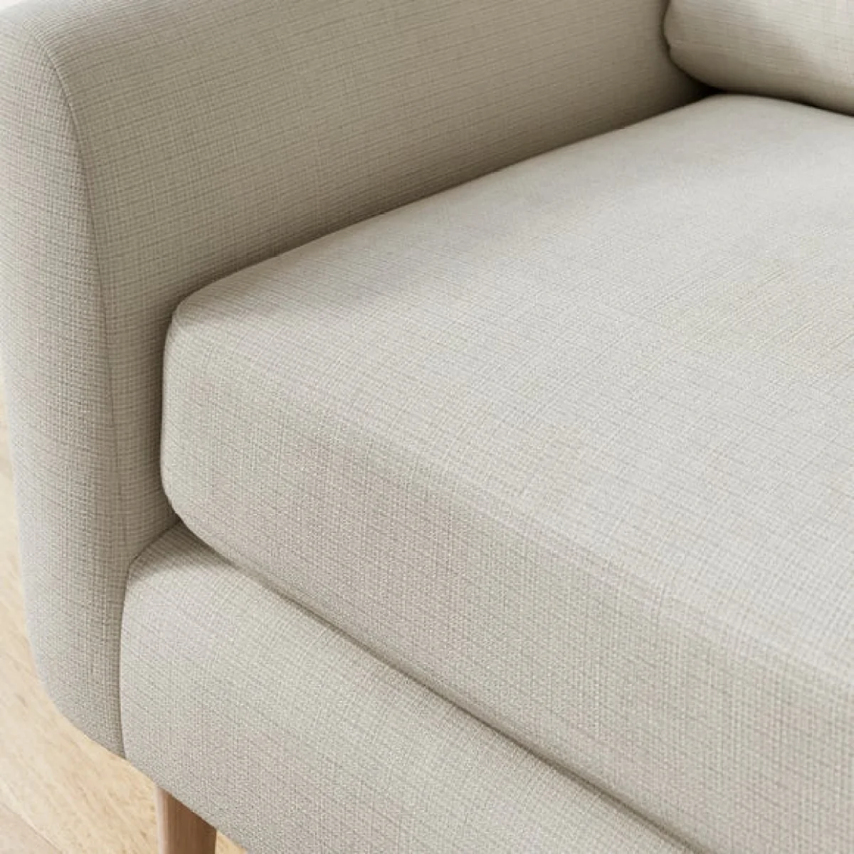 Sven Soft Texture Chenille Snuggle Chair – image 9