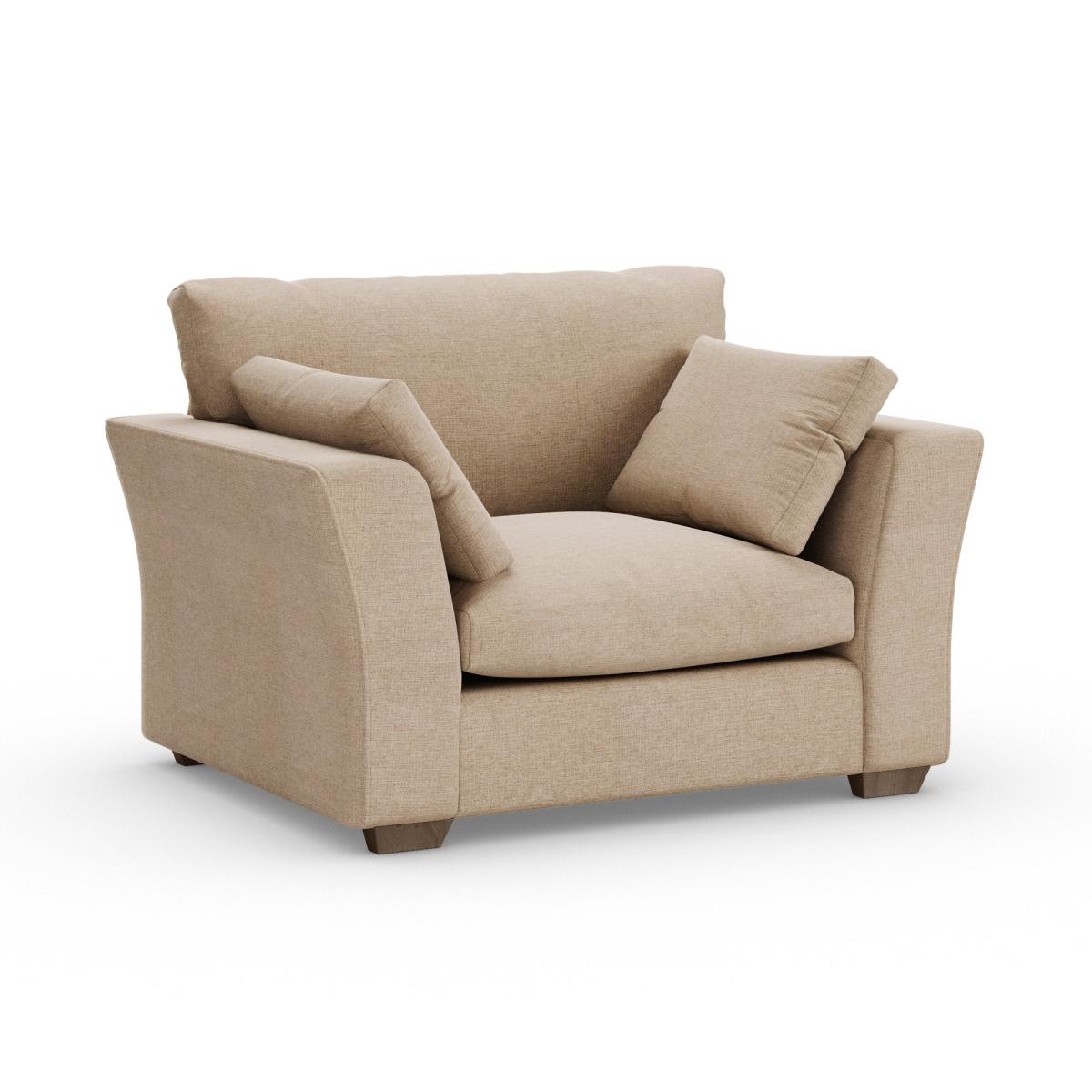 Blakeney Snuggle Chair Tonal Weave Natural – image 2