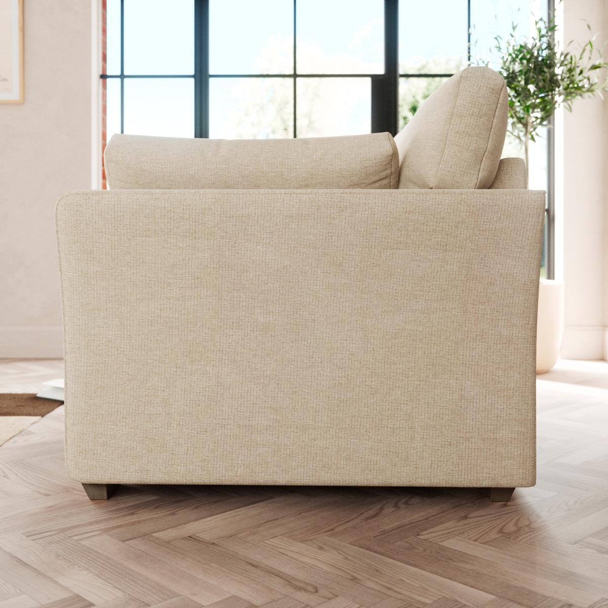 Blakeney Snuggle Chair Tonal Weave Natural – image 3