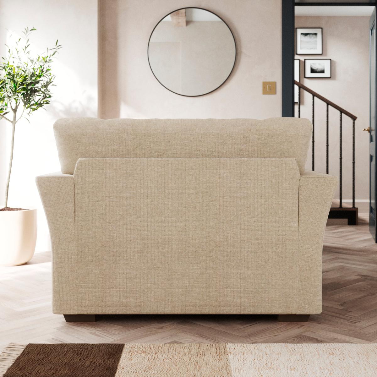 Blakeney Snuggle Chair Tonal Weave Natural – image 4