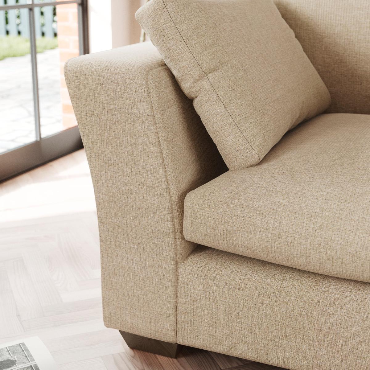 Blakeney Snuggle Chair Tonal Weave Natural – image 5