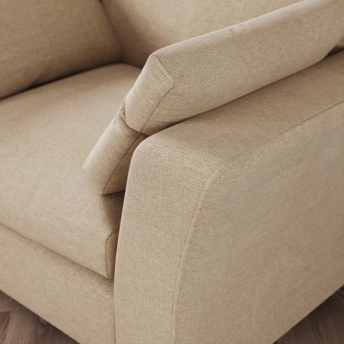 Blakeney Snuggle Chair Tonal Weave Natural – image 6