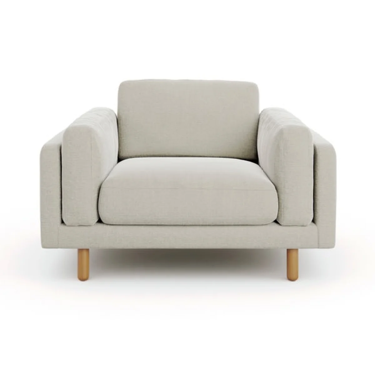 Newton Chenille Soft Texture Snuggle Chair – image 2