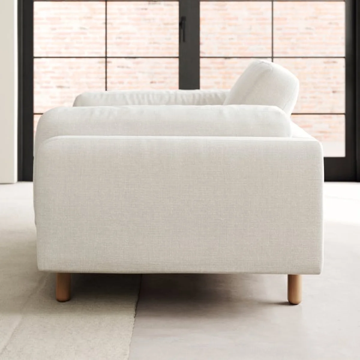 Newton Chenille Soft Texture Snuggle Chair – image 3