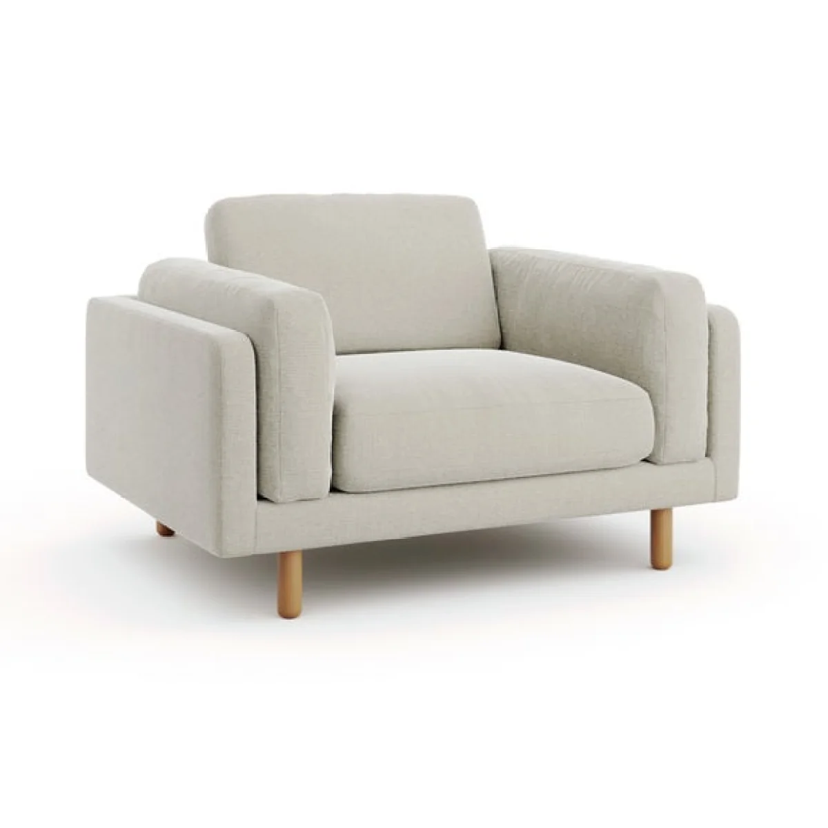 Newton Chenille Soft Texture Snuggle Chair – image 7