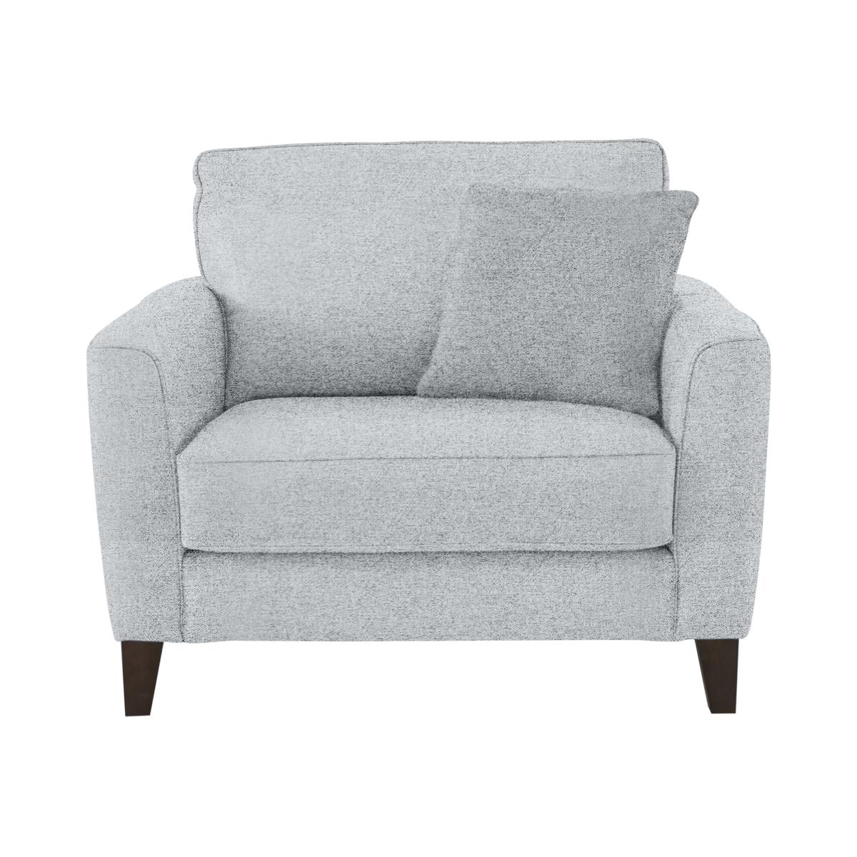 Brondby Fabric Cuddle Chair - Frost – image 1