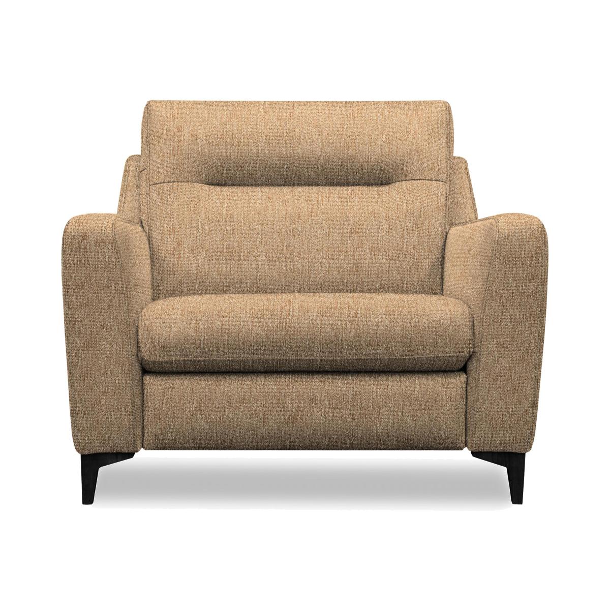 G Plan - Arlo Fabric Snuggler - Boucle Cocoa with Ebony Feet – image 1