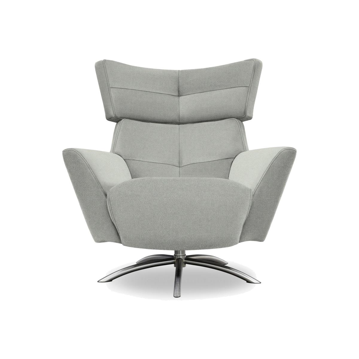G Plan - Arlo Fabric Swivel Chair - Stingray Charcoal – image 1