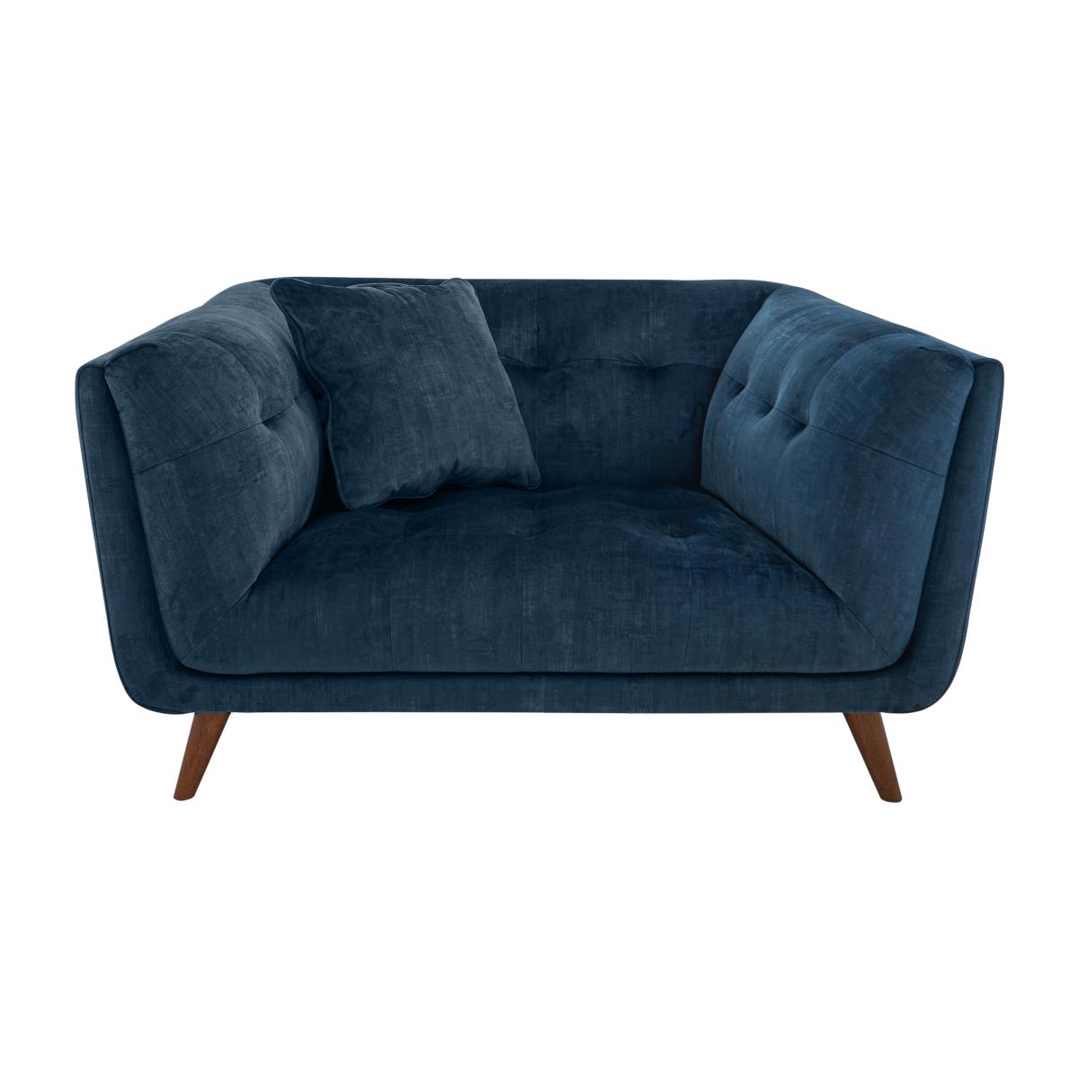 Rene Fabric Cuddler Sofa - Heritage Airforce – image 1