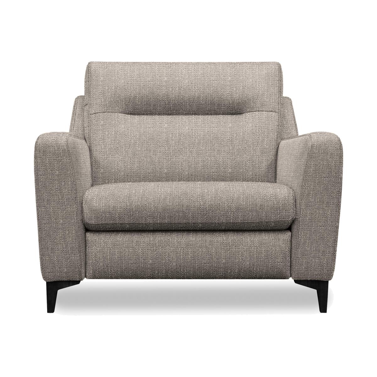 G Plan - Arlo Fabric Snuggler - Libby Sand with Ebony Feet – image 1
