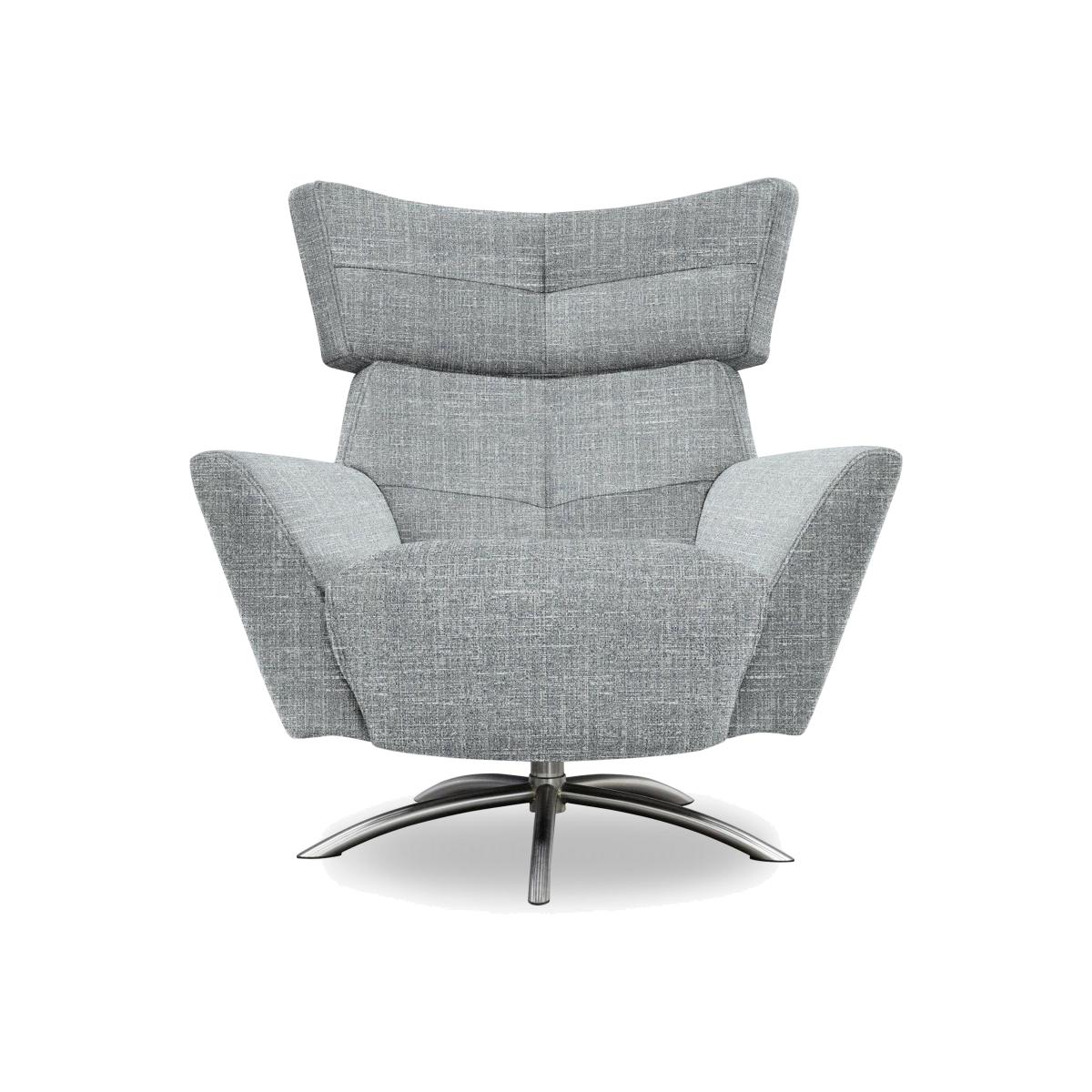 G Plan - Arlo Fabric Swivel Chair - Beach Duck Egg – image 1