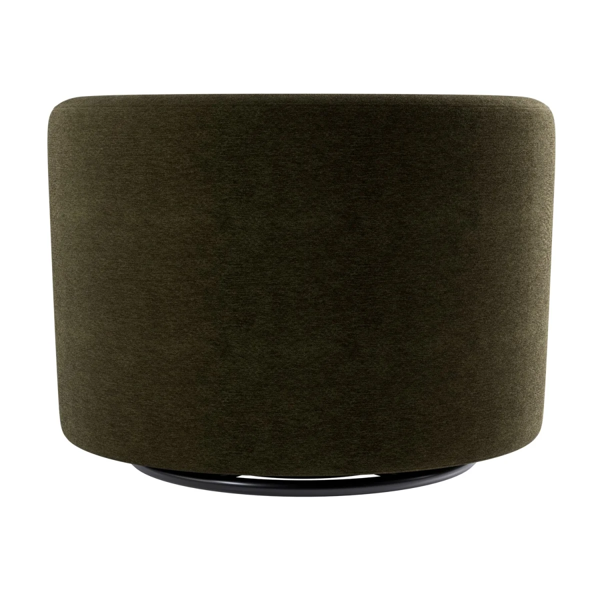 Green Chenille Swivel Love Seat - Elara – image 7