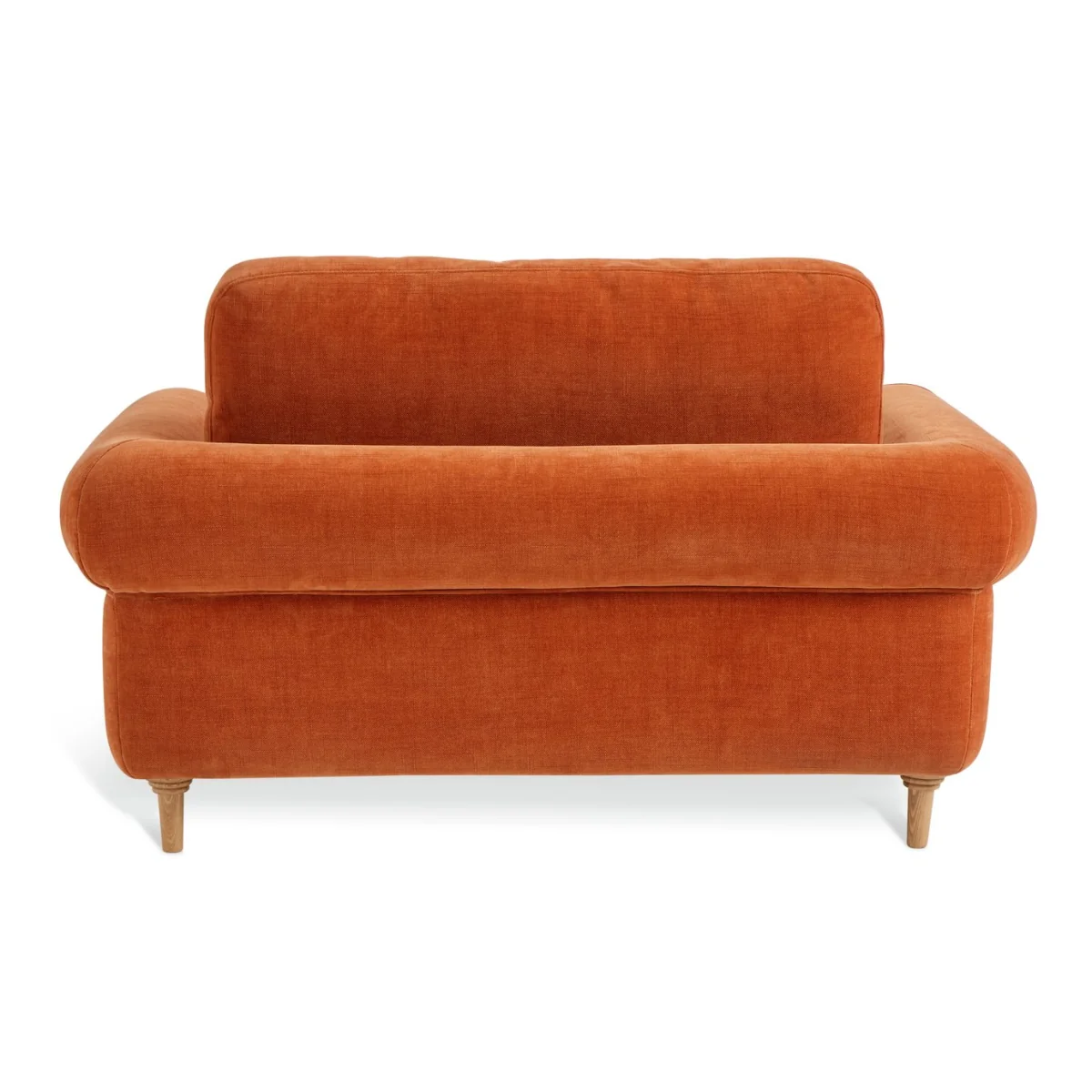 Habitat Chester Fabric Cuddle Chair - Rust – image 5