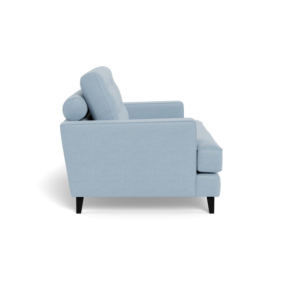 Heal's Mistral Loveseat Capelo LinenCotton Sea Shanty Natural Feet - Heal's UK Furniture – image 3