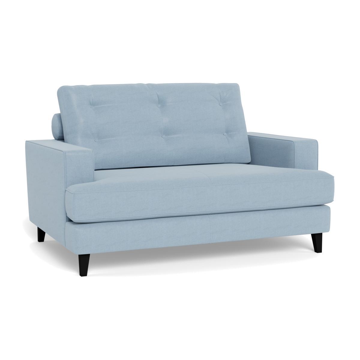Heal's Mistral Loveseat Capelo LinenCotton Sea Shanty Natural Feet - Heal's UK Furniture – image 1