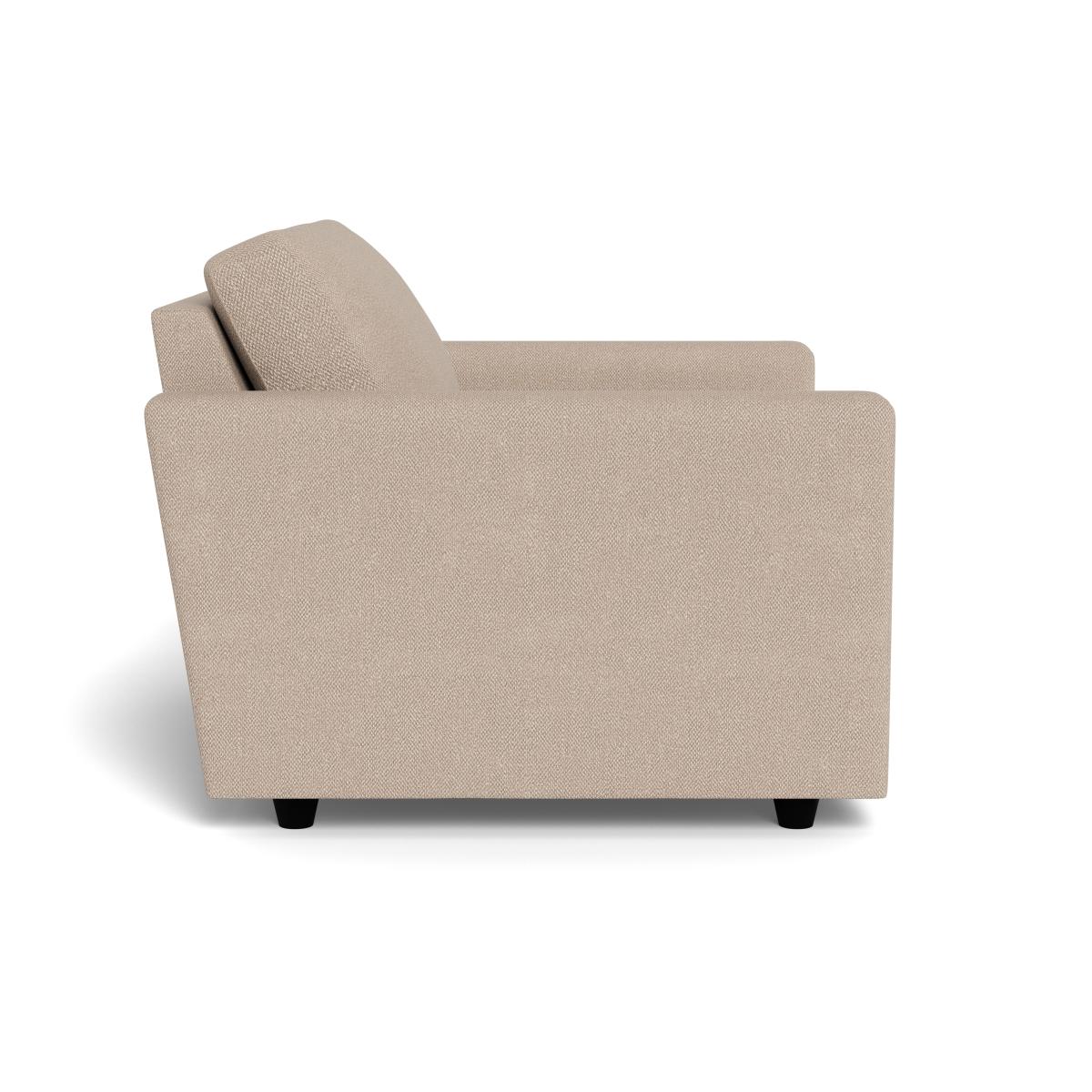 Heal's Nimbus II Loveseat Boucle Tweed Pearl Black Feet – image 3