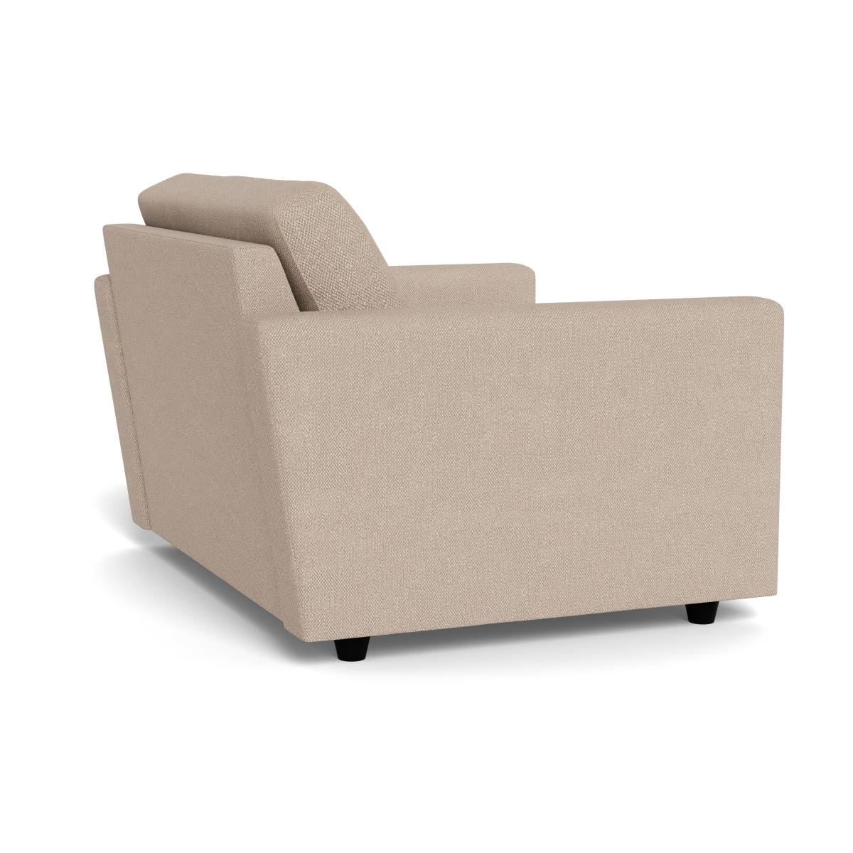 Heal's Nimbus II Loveseat Boucle Tweed Pearl Black Feet – image 4