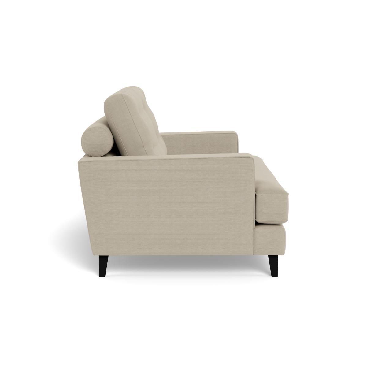 Heal's Mistral Loveseat Linen Hessian Natural Feet - Heal's UK Furniture – image 3