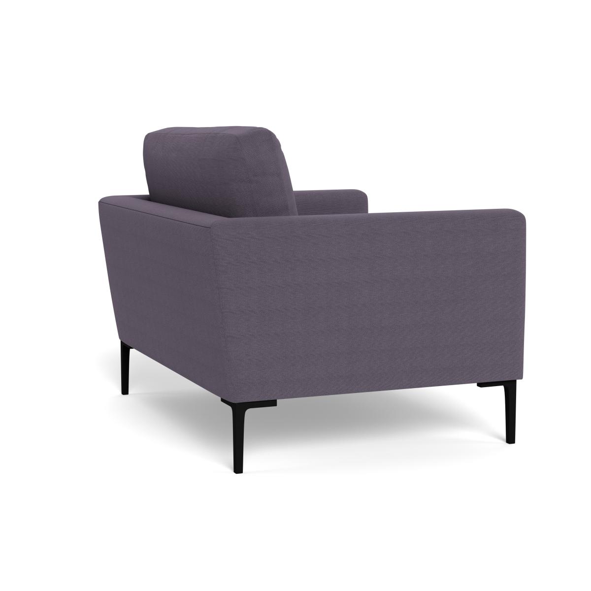 Heal's Eton Loveseat Linen Shadow Black Feet – image 5