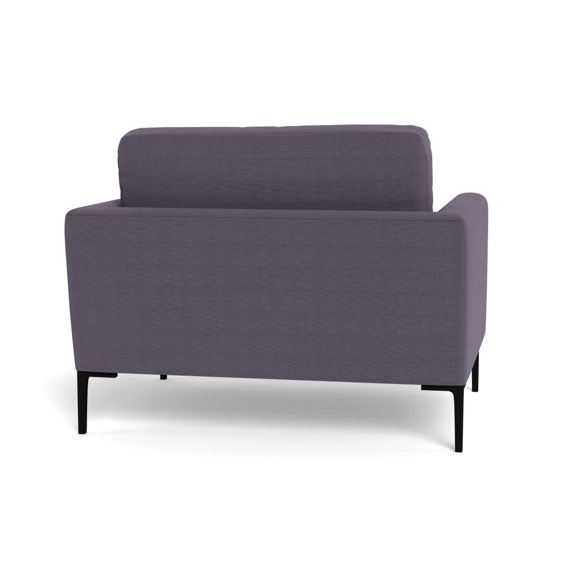 Heal's Eton Loveseat Linen Shadow Black Feet – image 6