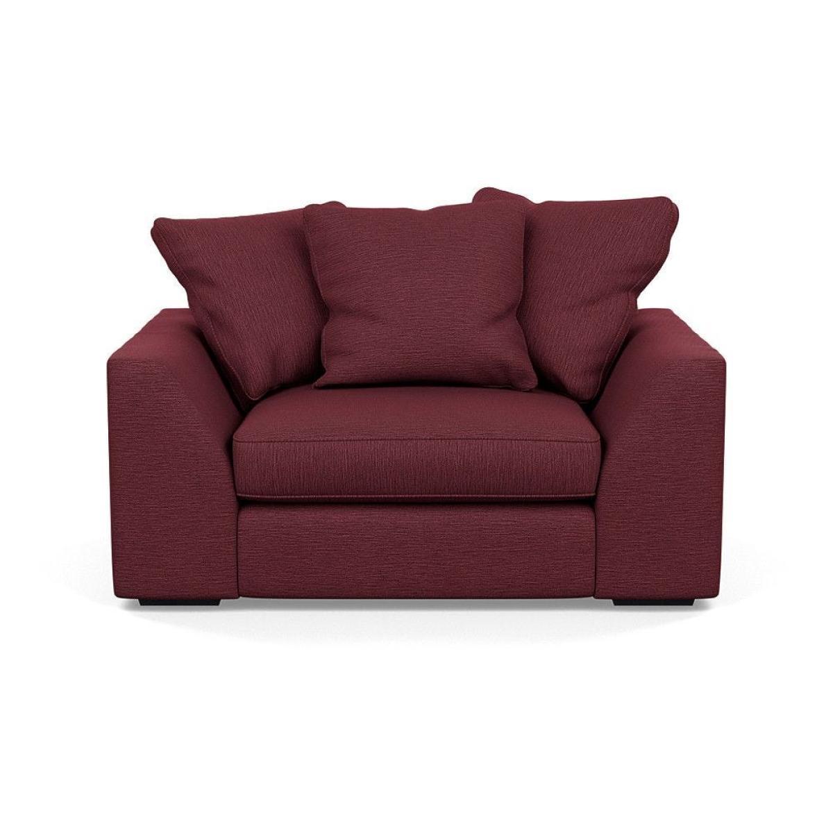 Heal's Cumulus Loveseat Linen Shadow Black Feet - Heal's UK Furniture – image 11