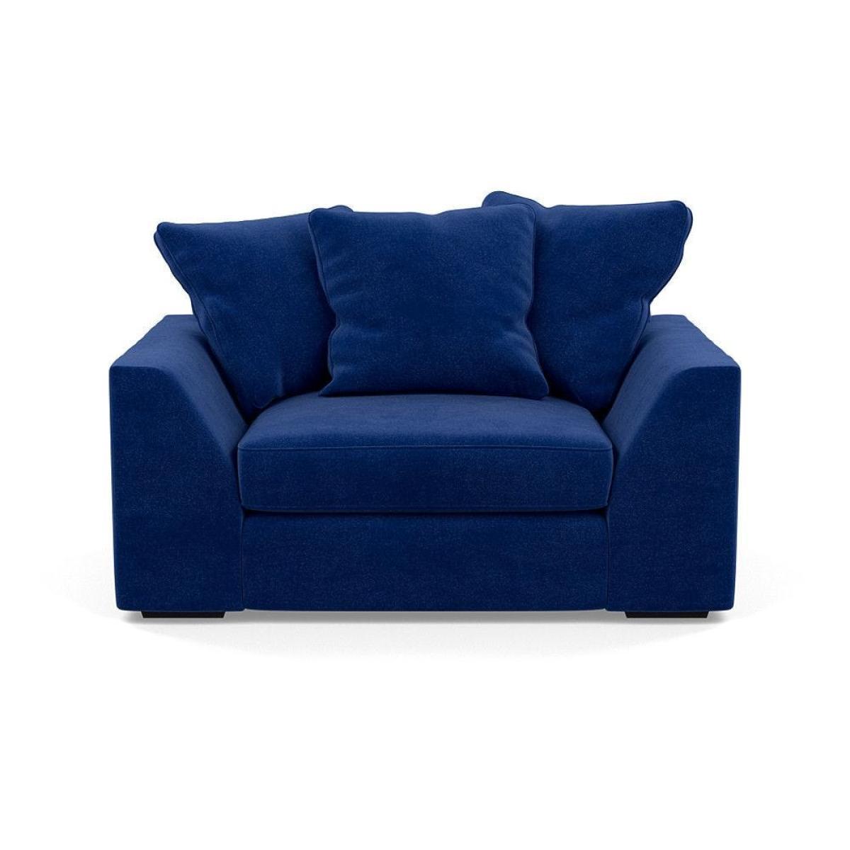 Heal's Cumulus Loveseat Linen Shadow Black Feet - Heal's UK Furniture – image 12