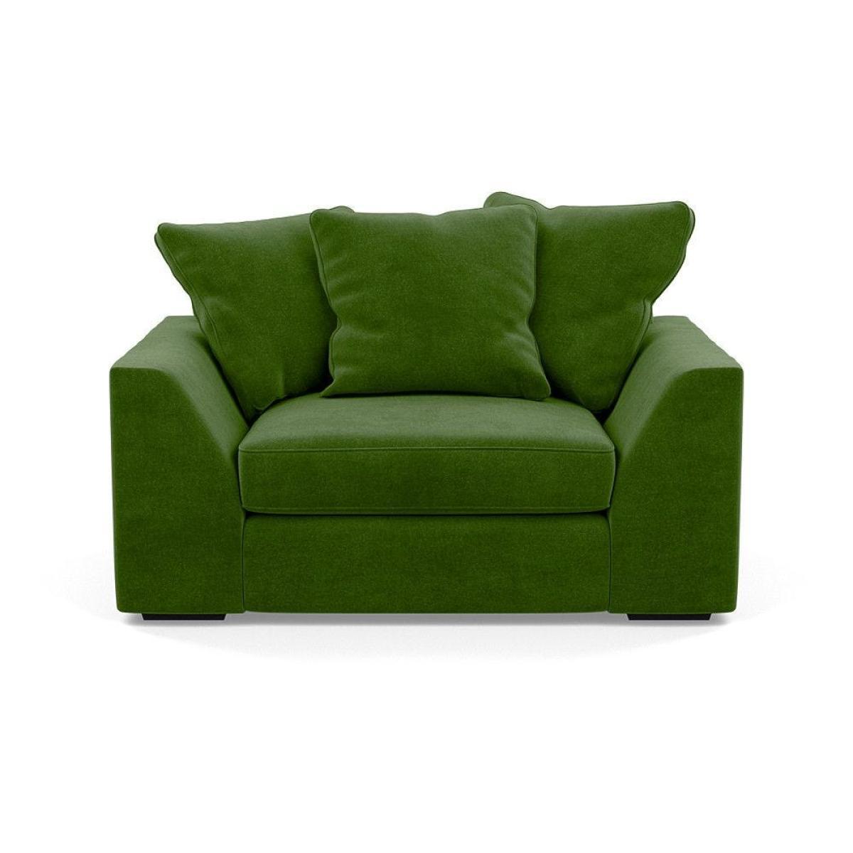 Heal's Cumulus Loveseat Linen Shadow Black Feet - Heal's UK Furniture – image 14