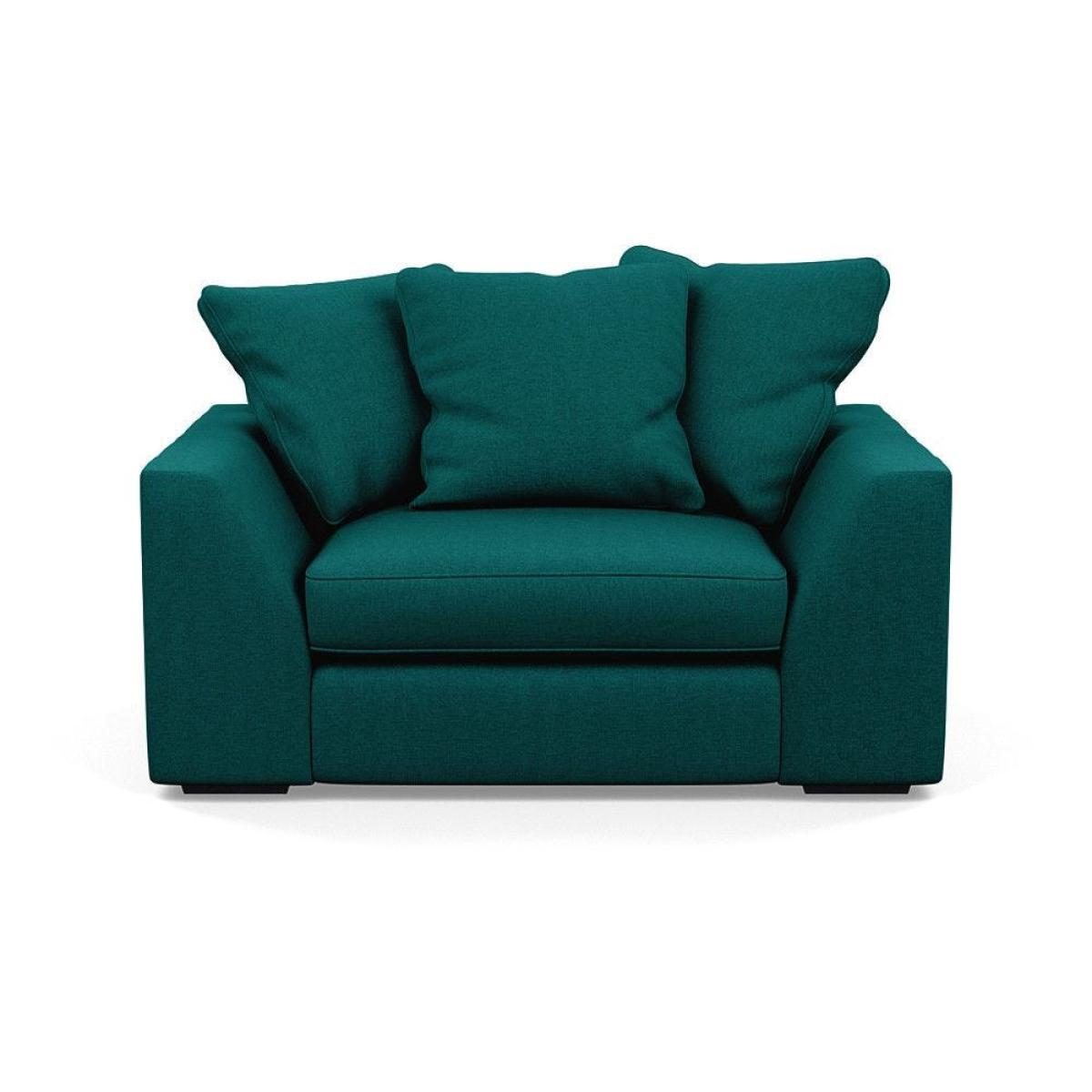 Heal's Cumulus Loveseat Linen Shadow Black Feet - Heal's UK Furniture – image 16