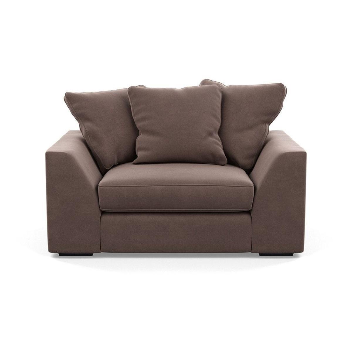 Heal's Cumulus Loveseat Linen Shadow Black Feet - Heal's UK Furniture – image 22