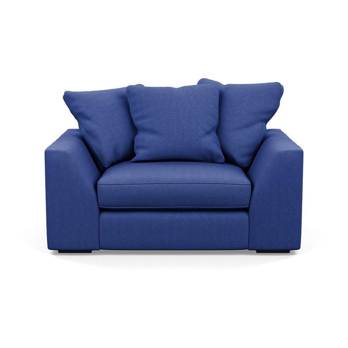 Heal's Cumulus Loveseat Linen Shadow Black Feet - Heal's UK Furniture – image 26