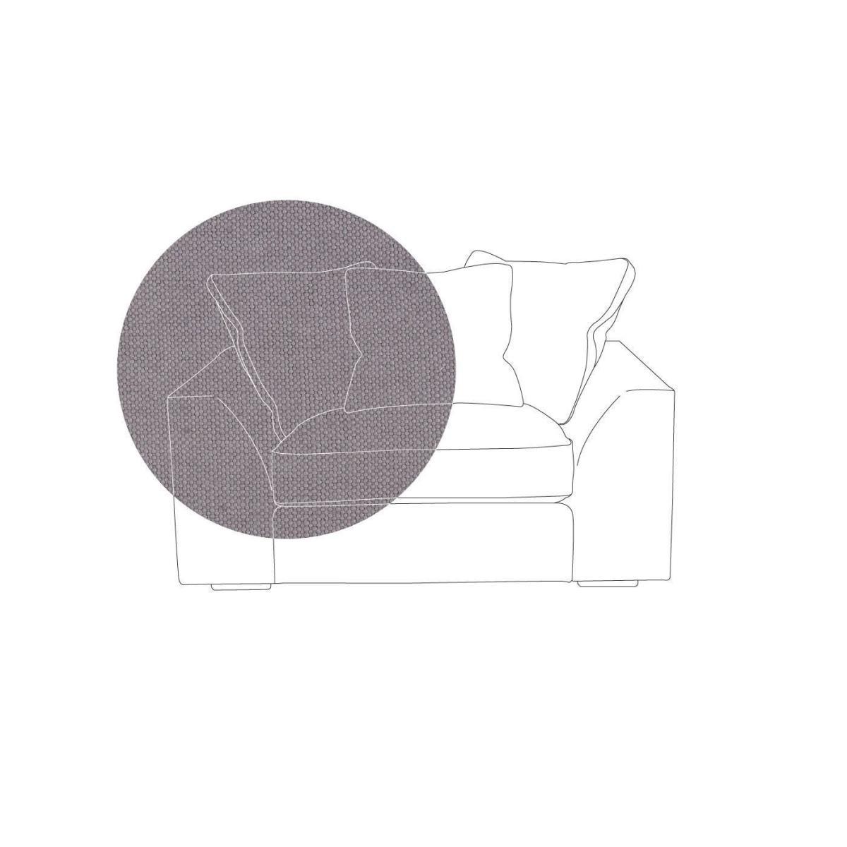 Heal's Cumulus Loveseat Linen Shadow Black Feet - Heal's UK Furniture – image 27