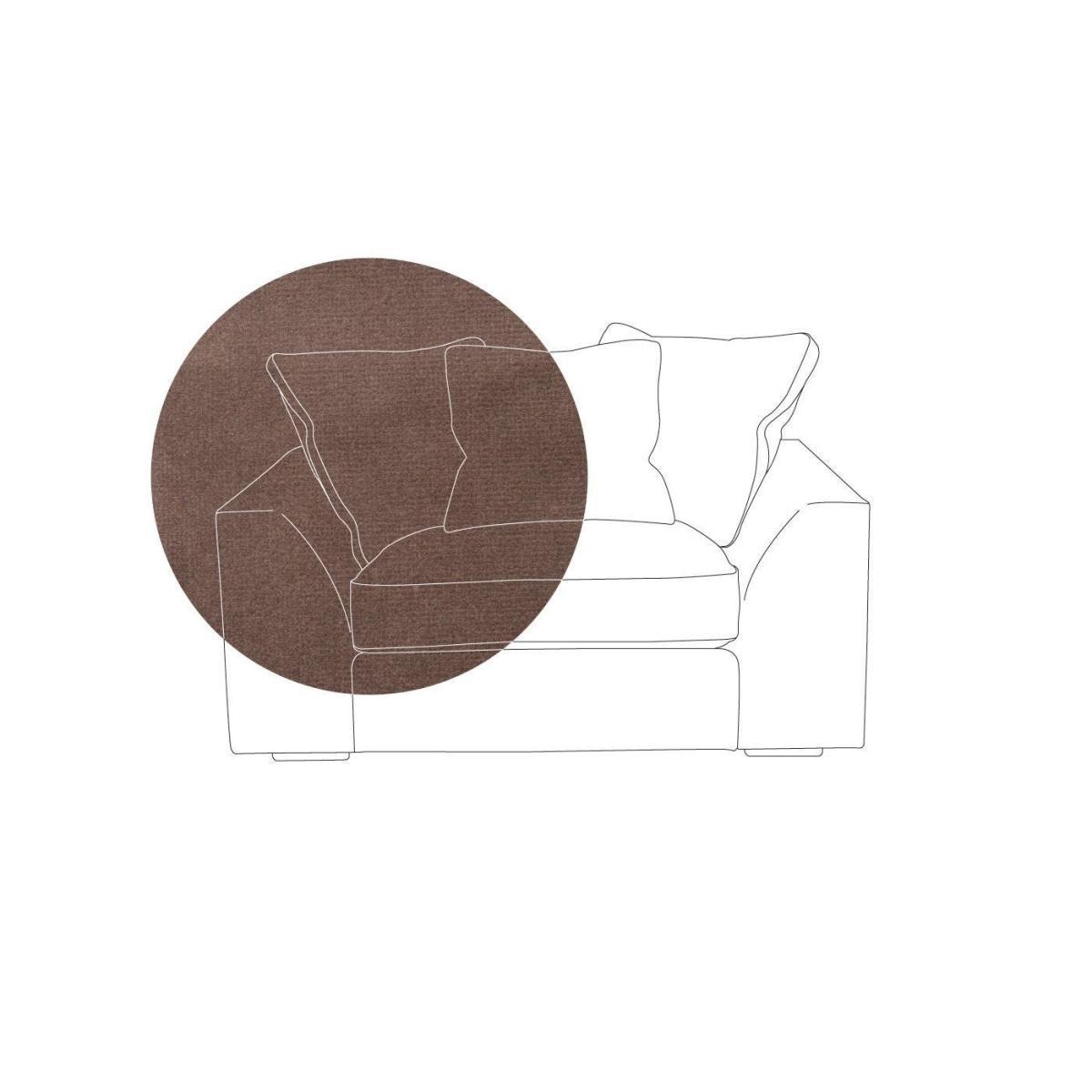 Heal's Cumulus Loveseat Linen Shadow Black Feet - Heal's UK Furniture – image 30