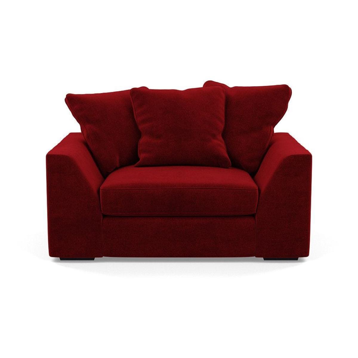 Heal's Cumulus Loveseat Linen Shadow Black Feet - Heal's UK Furniture – image 36