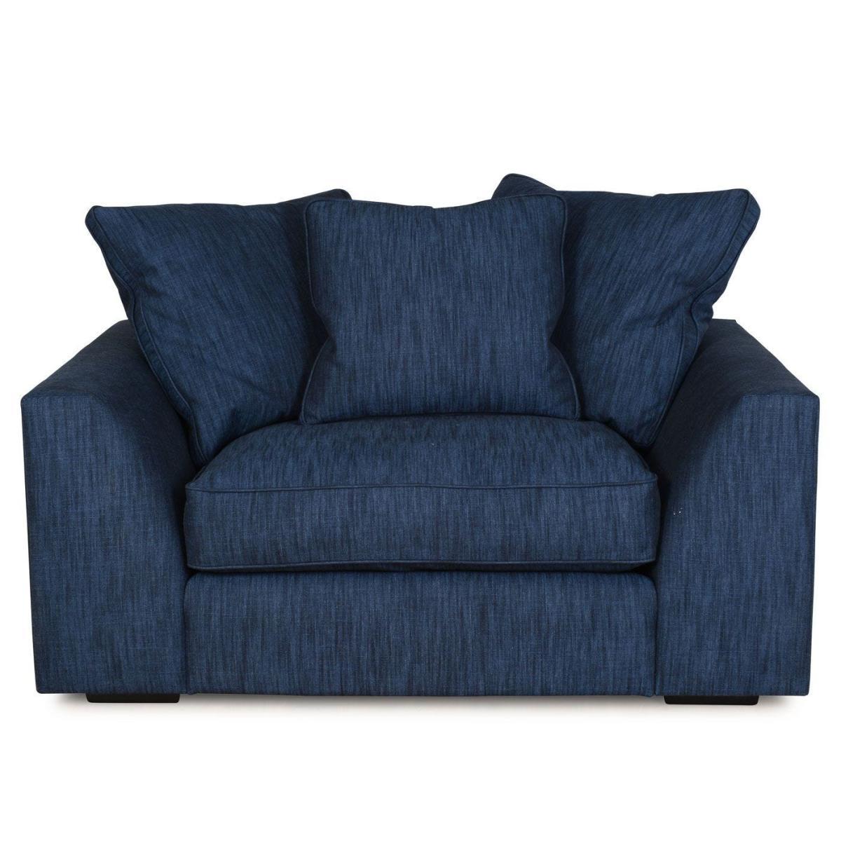 Heal's Cumulus Loveseat Linen Shadow Black Feet - Heal's UK Furniture – image 42