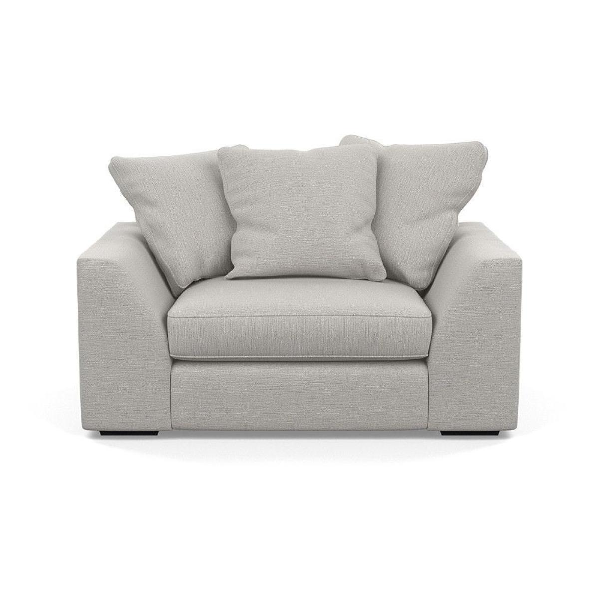 Heal's Cumulus Loveseat Linen Shadow Black Feet - Heal's UK Furniture – image 50