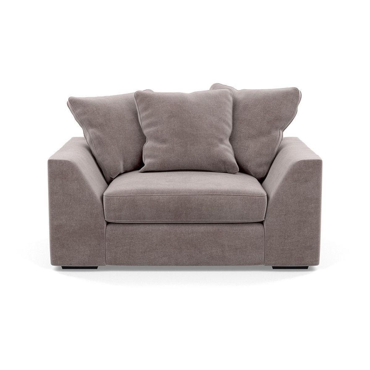 Heal's Cumulus Loveseat Linen Shadow Black Feet - Heal's UK Furniture – image 54