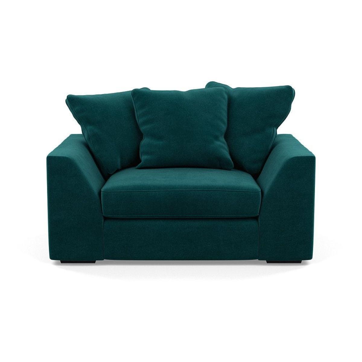 Heal's Cumulus Loveseat Linen Shadow Black Feet - Heal's UK Furniture – image 60