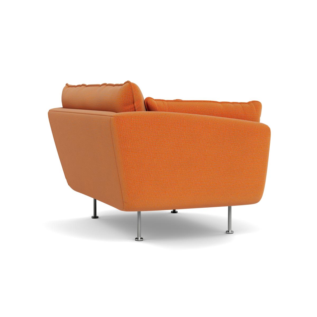 Heal's Allora Loveseat Tejo Recycled Zinnia Stainless Steel Feet – image 5