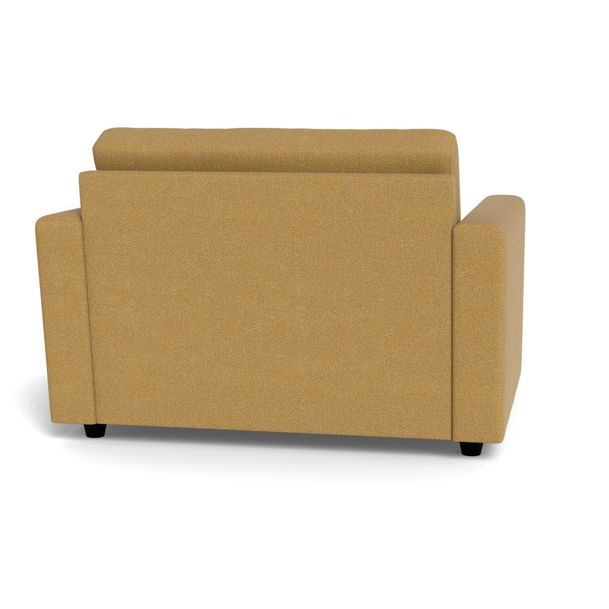 Heal's Nimbus II Loveseat Boucle Tweed Citrine Black Feet – image 5