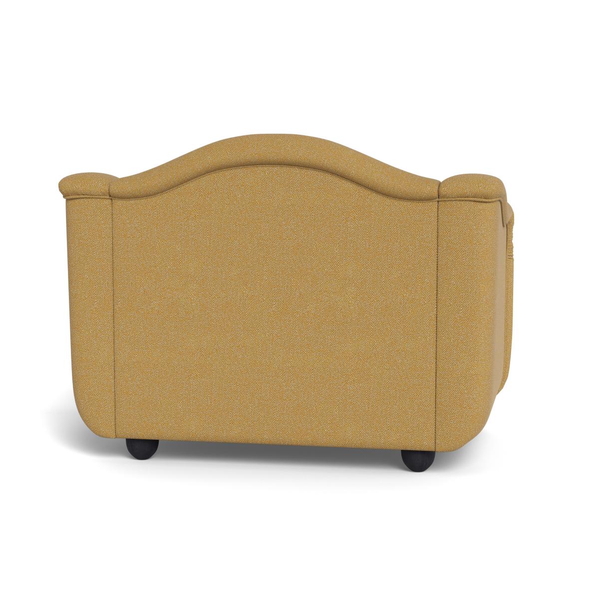 Heal's Tetbury Loveseat Boucle Tweed Citrine Black Beech Feet – image 5