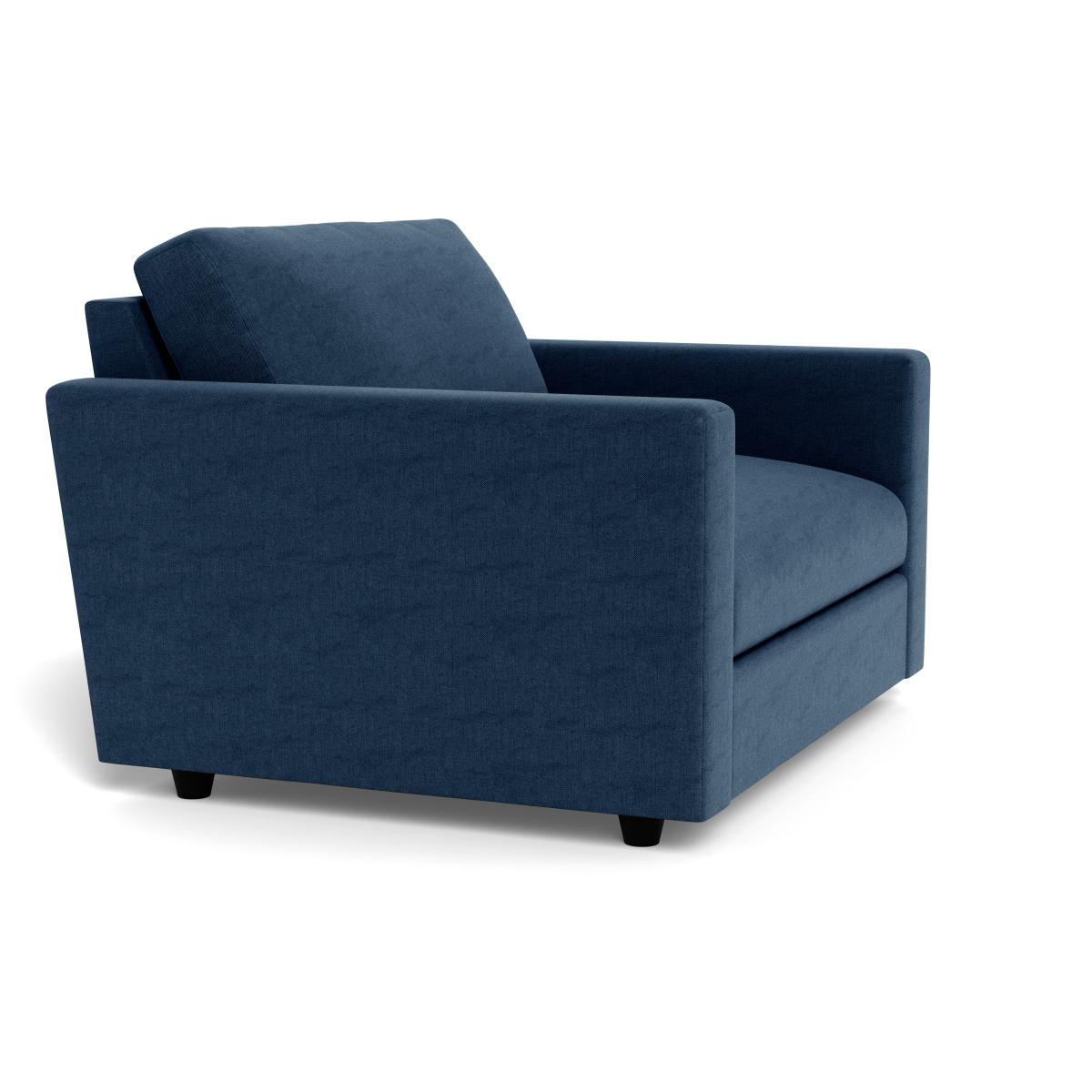 Heal's Nimbus Loveseat Capelo Linen-Cotton Inkspot Black Feet – image 2