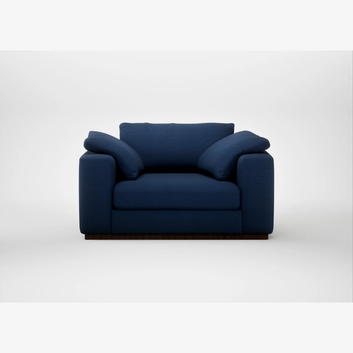 Heal's Trento Loveseat Broad Weave Lagoon – image 1