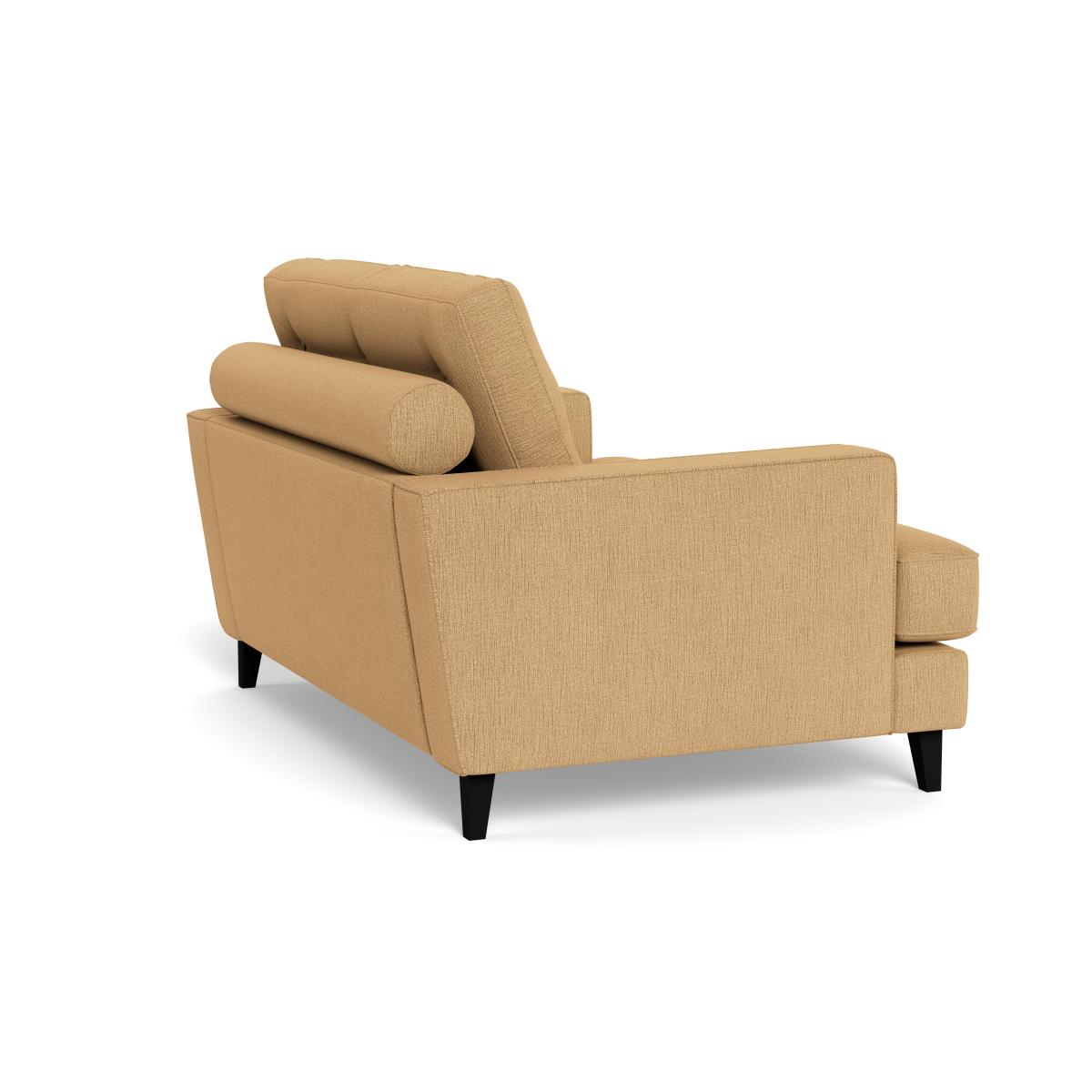 Heal's Mistral Loveseat Smart Linen Mix Sand Natural Feet – image 5
