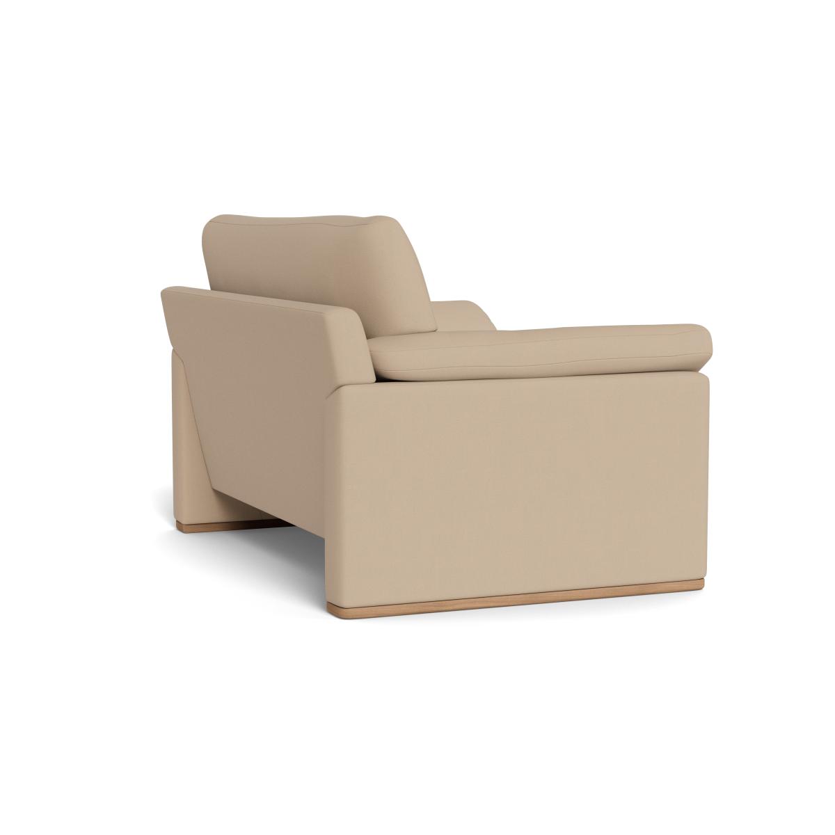 Heal's Paris II Loveseat Capelo Linen-Cotton Bamboo Natural Feet – image 4