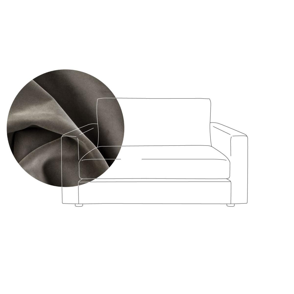 Heal's Nimbus II Loveseat Smart Linen Mix Duck Egg Black Feet - Heal's UK Furniture – image 2