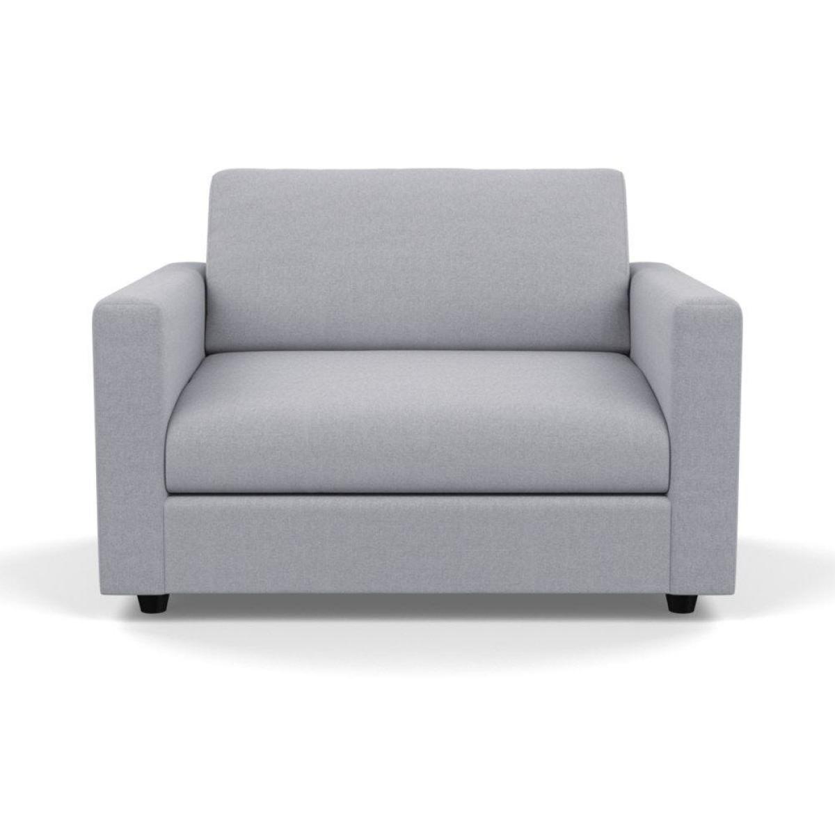 Heal's Nimbus II Loveseat Smart Linen Mix Duck Egg Black Feet - Heal's UK Furniture – image 14