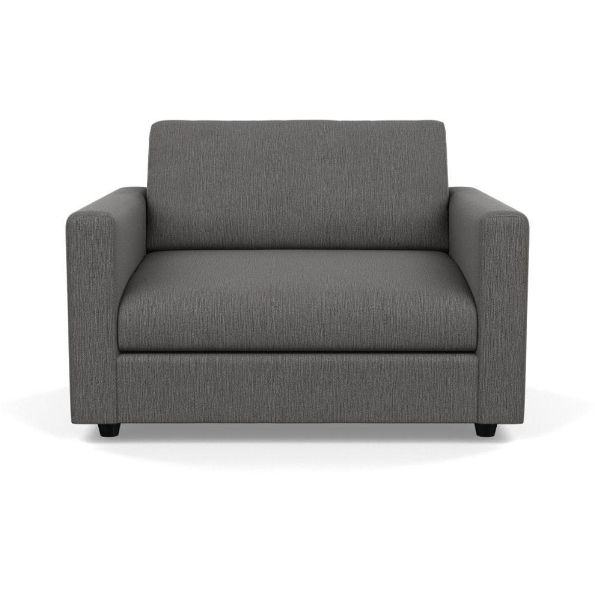 Heal's Nimbus II Loveseat Smart Linen Mix Duck Egg Black Feet - Heal's UK Furniture – image 21