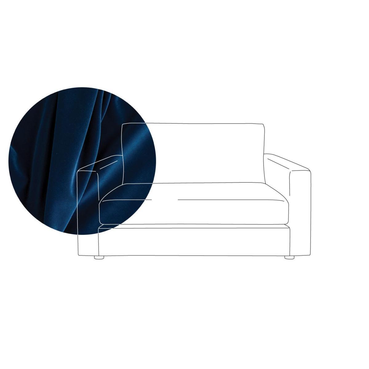 Heal's Nimbus II Loveseat Smart Linen Mix Duck Egg Black Feet - Heal's UK Furniture – image 26