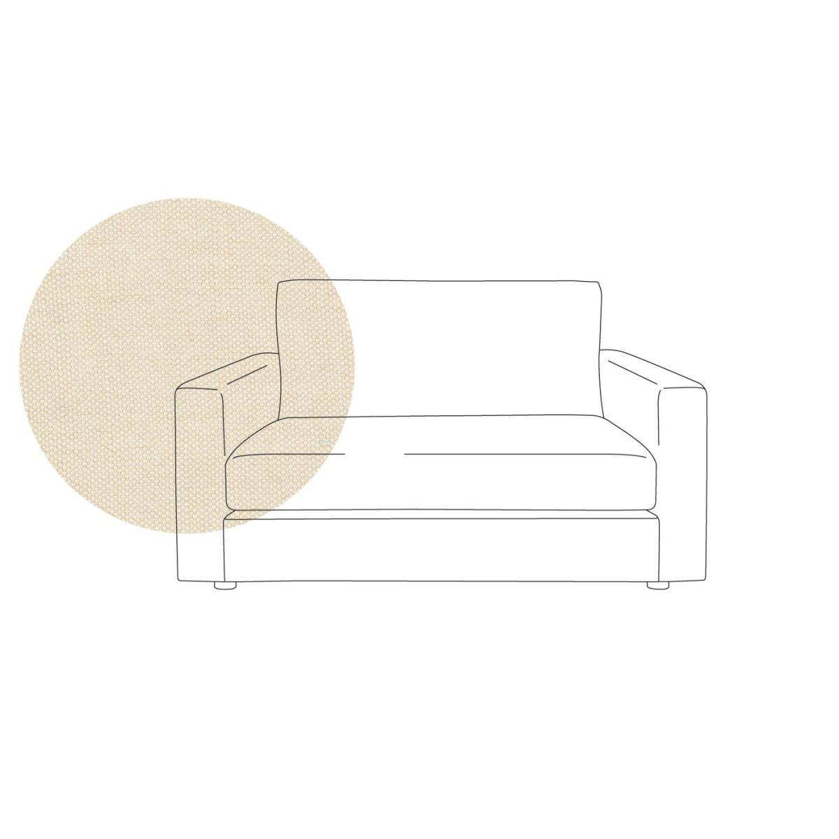 Heal's Nimbus II Loveseat Smart Linen Mix Duck Egg Black Feet - Heal's UK Furniture – image 39